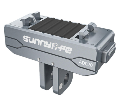 Element montażowy do kamery Sunnylife Magnetyczny adapter z aluminium do Insta360 X5/Ace/Ace Pro 2